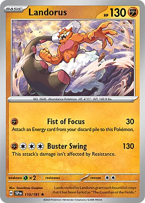 Landorus — Surging Sparks
