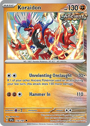 Koraidon — Surging Sparks