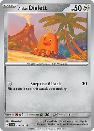 Alolan Diglett — Surging Sparks