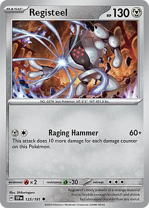 Registeel — Surging Sparks