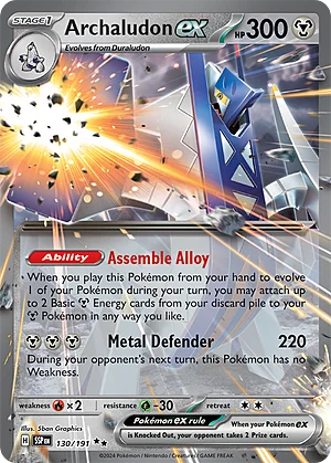 Archaludon ex — Surging Sparks