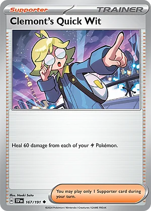 Clemont’s Quick Wit — Surging Sparks