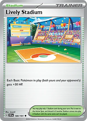 Lively Stadium — Surging Sparks