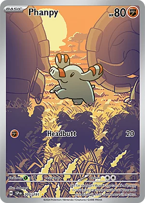 Phanpy — Surging Sparks
