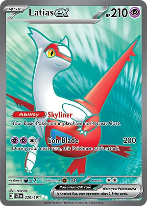 Latias ex — Surging Sparks