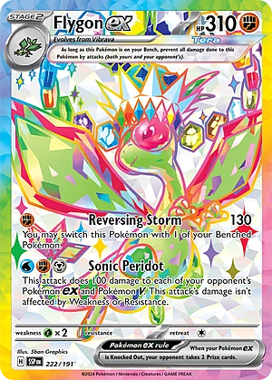 Flygon ex — Surging Sparks