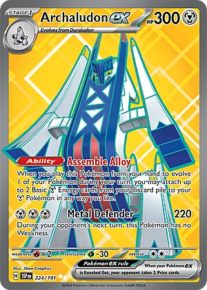Archaludon ex — Surging Sparks