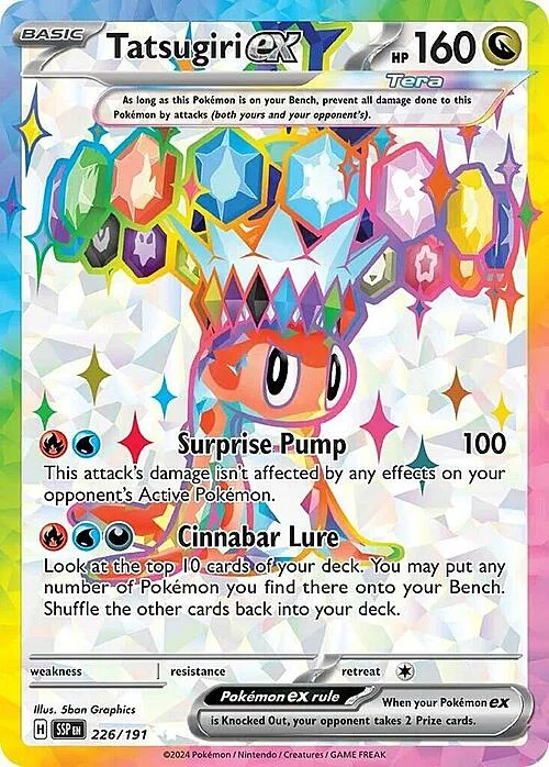 Tatsugiri ex — Surging Sparks