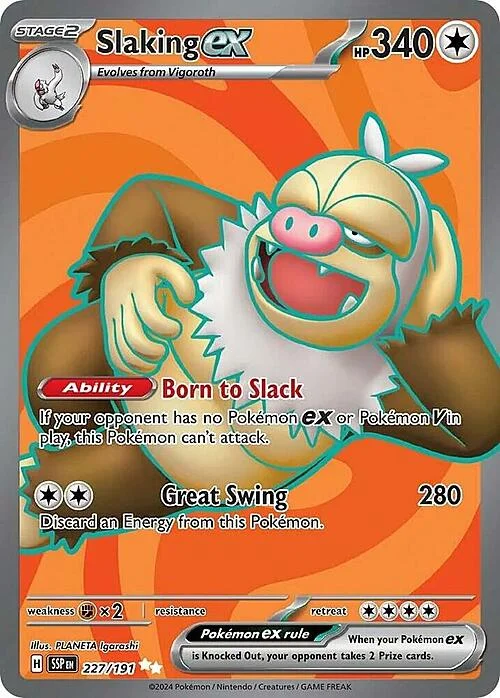 Slaking ex — Surging Sparks