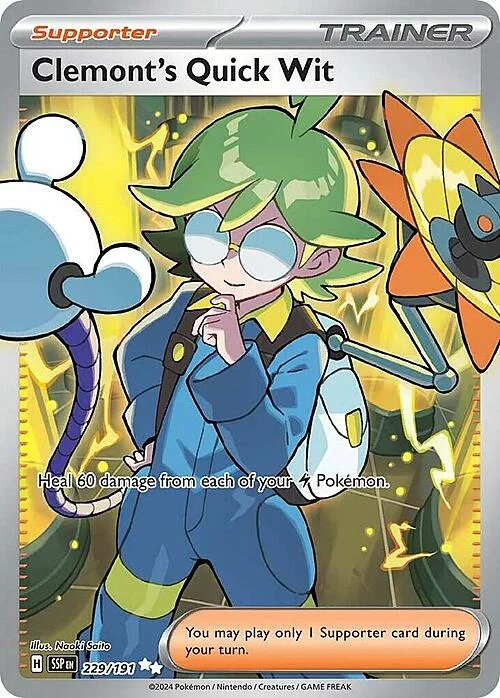 Clemont’s Quick Wit — Surging Sparks