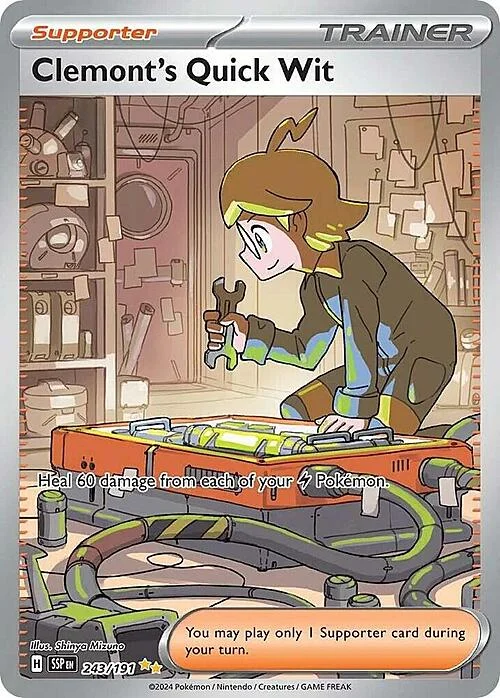 Clemont’s Quick Wit — Surging Sparks
