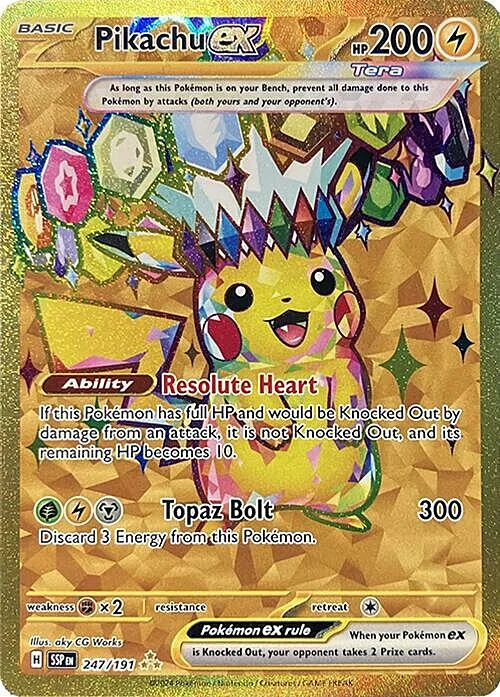 Pikachu ex — Surging Sparks