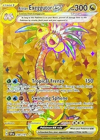 Alolan Exeggutor ex — Surging Sparks
