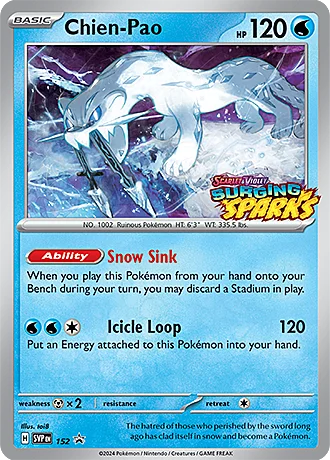 Chien-Pao — SV Black Star Promos