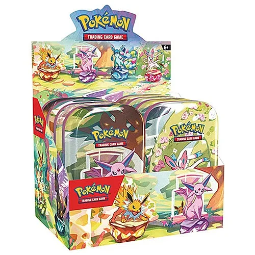 Prismatic Evolutions: Mini Tin Display — Prismatic Evolutions