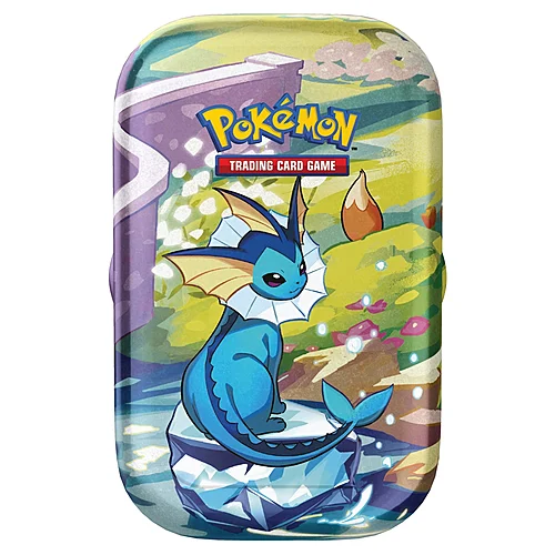 Prismatic Evolutions: Vaporeon Mini Tin — Prismatic Evolutions