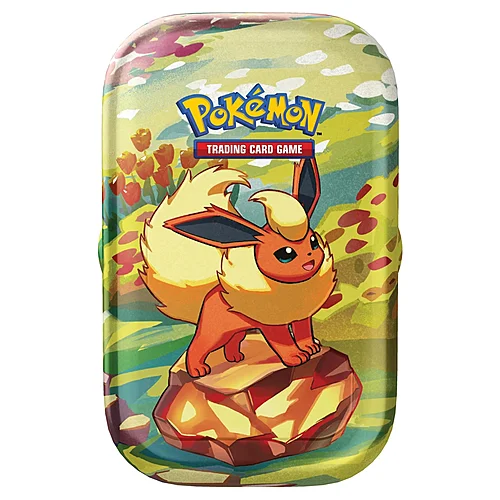 Prismatic Evolutions: Flareon Mini Tin — Prismatic Evolutions