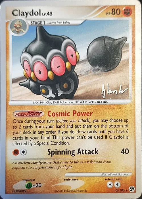 Claydol Lv.45 — World Championship Decks 2008