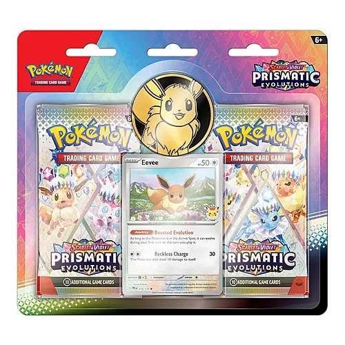 Prismatic Evolutions: Pokémon Day 2025 Eevee 2-Pack Blister — Prismatic Evolutions