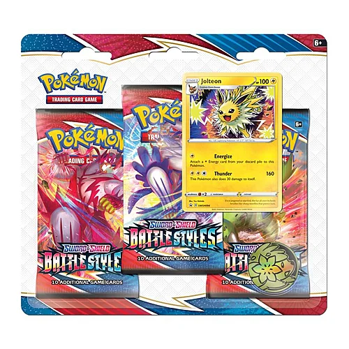 Battle Styles: Jolteon 3-Pack Blister — Battle Styles
