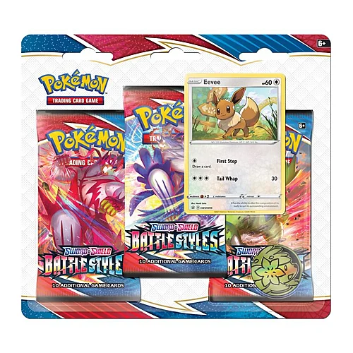 Battle Styles: Eevee 3-Pack Blister — Battle Styles