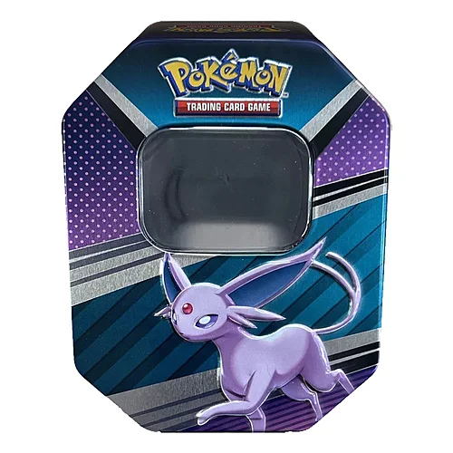 Empty V Heroes Tins: Espeon V Tin — Pokémon Products