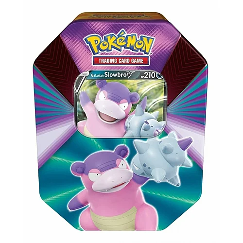 V Forces Tins: Galarian Slowbro V Tin — Pokémon Products