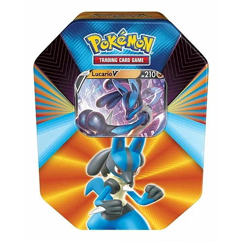 V Forces Tins: Lucario V Tin — Pokémon Products