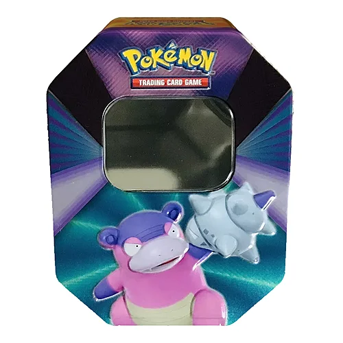 Empty V Forces Tins: Galarian Slowbro V Tin — Pokémon Products