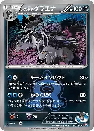 Team Aqua's Mightyena — Magma Gang VS Aqua Gang: Double Crisis