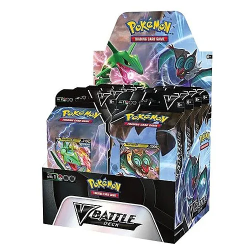 Rayquaza vs Noivern V Battle Deck Display — Pokémon Products
