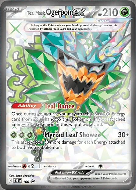 Teal Mask Ogerpon ex — SV Black Star Promos