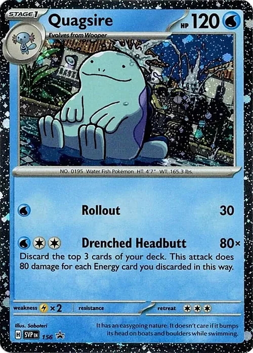 Quagsire — SV Black Star Promos