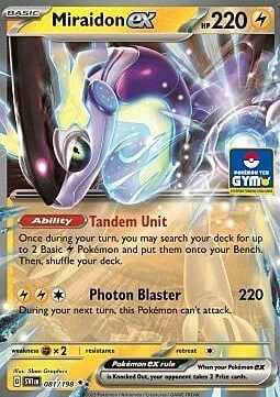 Miraidon ex — Southeast Asia Gym Promos