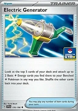 Electric Generator — Southeast Asia Gym Promos