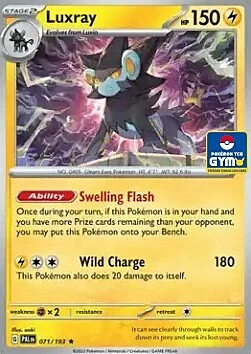 Luxray — Southeast Asia Gym Promos