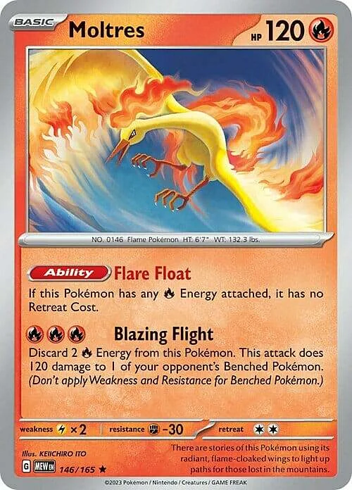 Moltres — Theme Deck & Blisters Exclusives