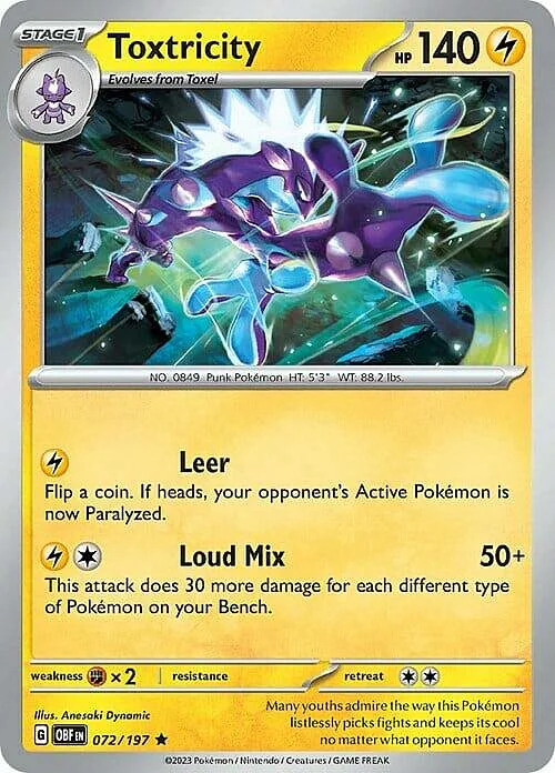 Toxtricity — Theme Deck & Blisters Exclusives