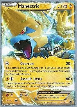 Manectric ex — World Championship Decks 2015