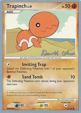 Trapinch LV.9 — World Championship Decks 2009