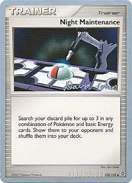 Night Maintenance — World Championship Decks 2009