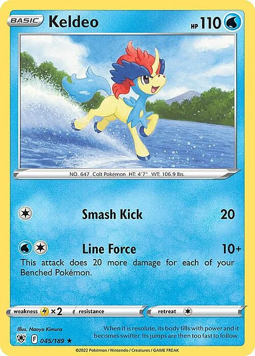 Keldeo — Theme Deck & Blisters Exclusives