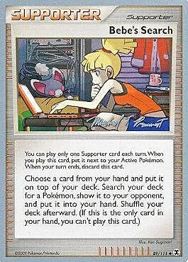 Bebe's Search — World Championship Decks 2010