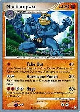 Machamp LV.62 — World Championship Decks 2010