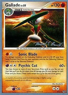 Gallade LV.55 — World Championship Decks 2010