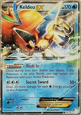Keldeo EX — World Championship Decks 2013