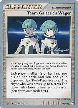 Team Galactic's Wager — World Championship Decks 2008