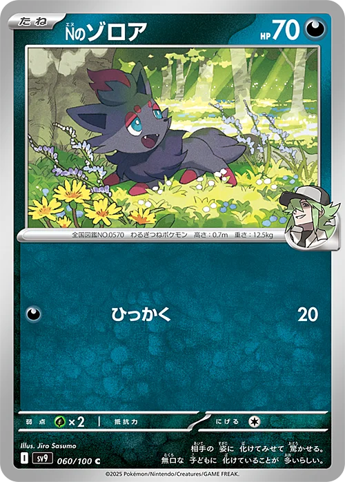 N's Zorua — Battle Partners