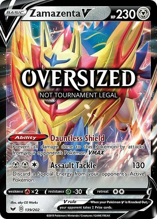 Zamazenta V — S-P: Sword & Shield Promos