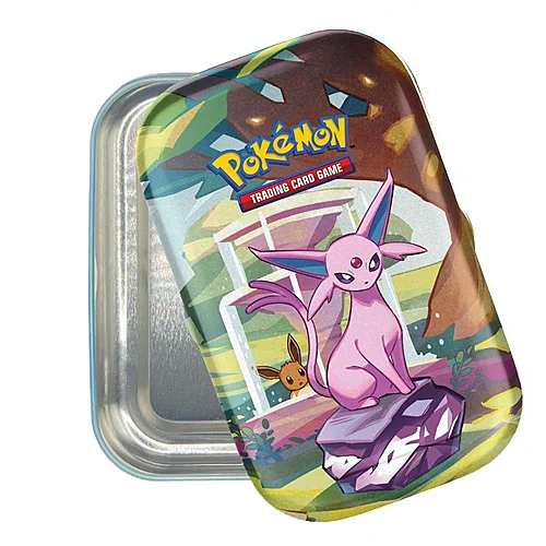 Prismatic Evolutions: Espeon Empty Mini Tin — Prismatic Evolutions